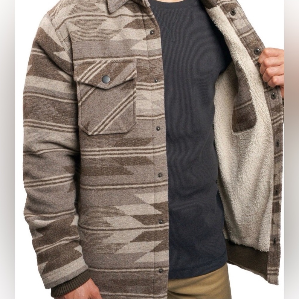Jach New York Sherpa Lined Wool Blend Jacket - Picture 3 of 9